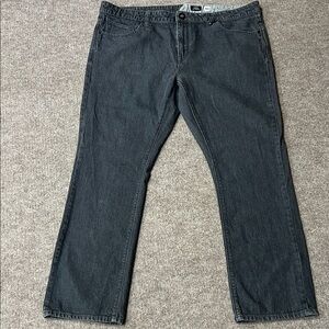 Men’s Vorta slim straight Volcom jeans gray size 40, 30” inseam